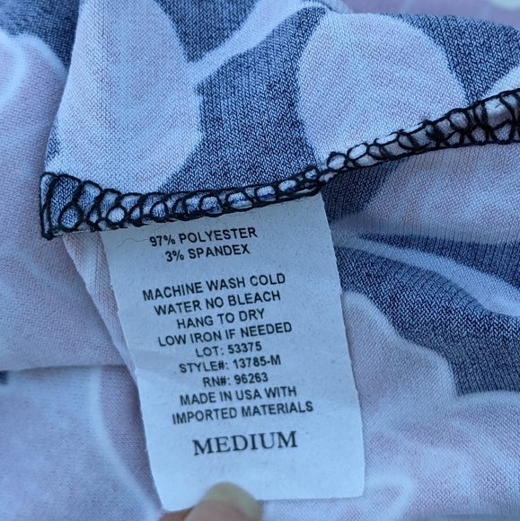 Tiffany & Grey Floral Summer Dress sz M - Picture 13 of 14